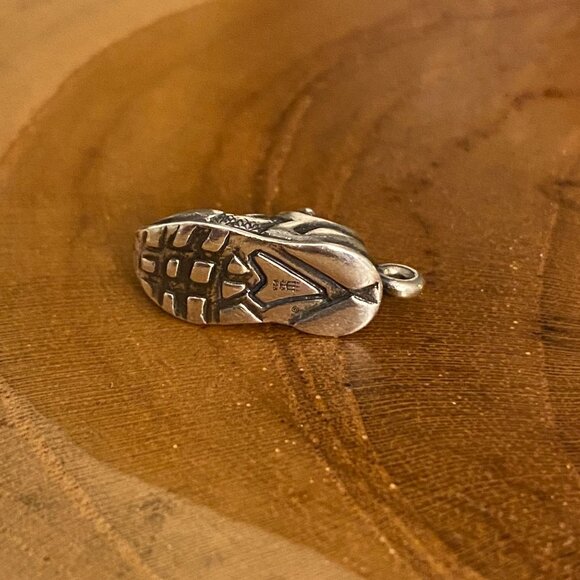 RETIRED James Avery Running Shoe Charm, Sterling Silver - Picture 2 of 3